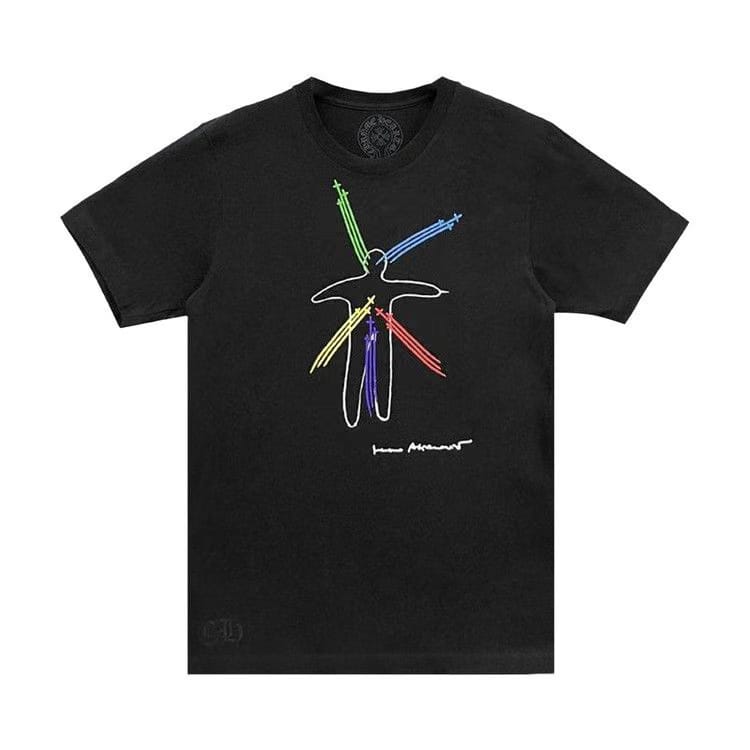 Chrome Hearts x Marina Abramovic Graphic Print T-Shirt Black/Multicolor