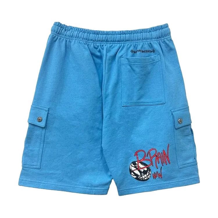 Chrome Hearts Blew Me Matty Boy Sweatshort Blue