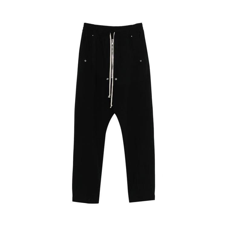 Rick Owens Wool Bela Pants Black