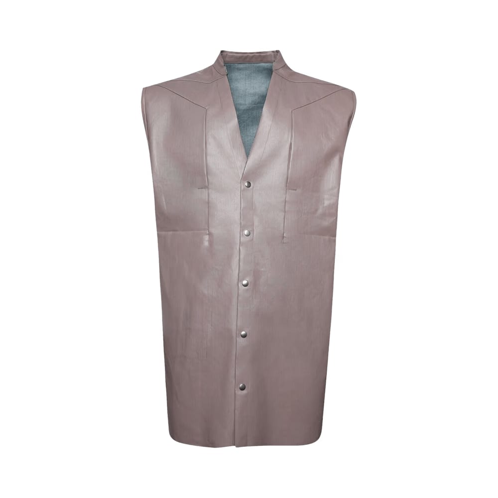 Rick Owens Strobe Jumbo Cut Out Outershirt Dusty Pink