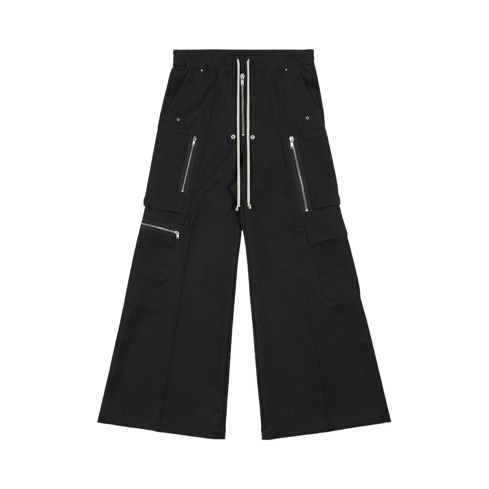 Rick Owens Wool Cargobela Pants Black