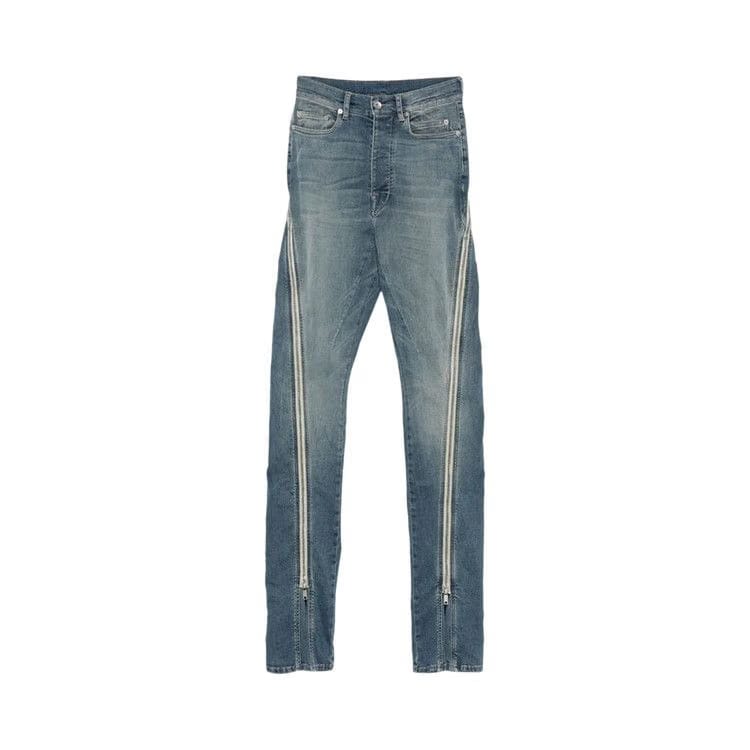 Rick Owens DRKSHDW Hollywood Bolan Banana Denim Pants Washed Indigo