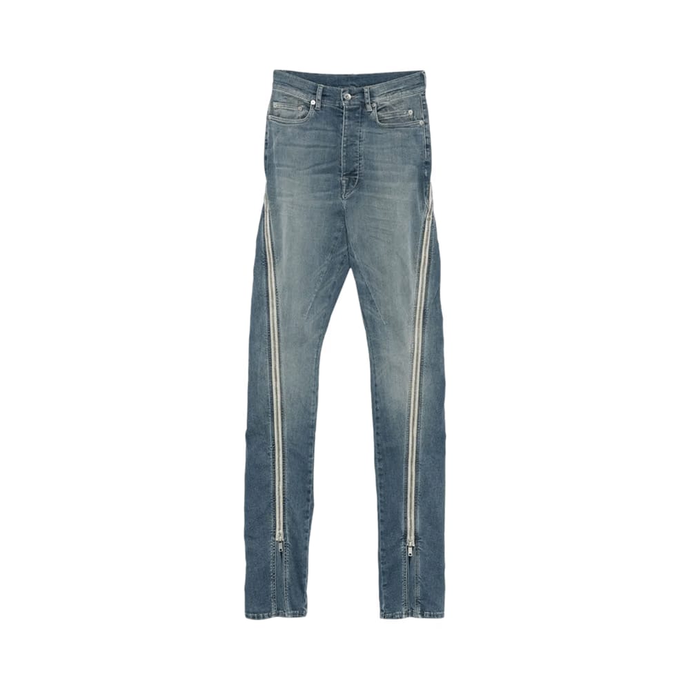 Rick Owens DRKSHDW Hollywood Bolan Banana Denim Pants Washed Indigo