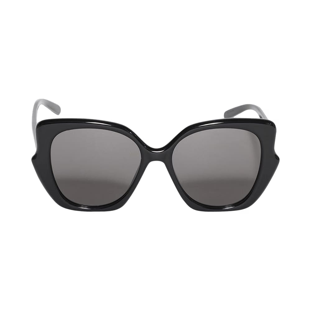 Loewe Butterfly Frame Sunglasses Shiny Black/Smoke