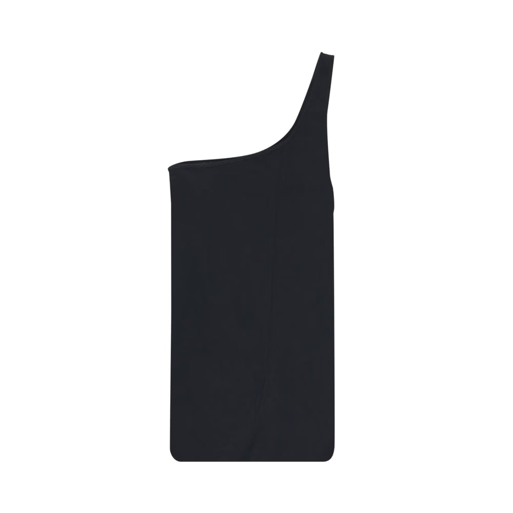 Rick Owens DRKSHDW Double Ziggy Banana Top Black
