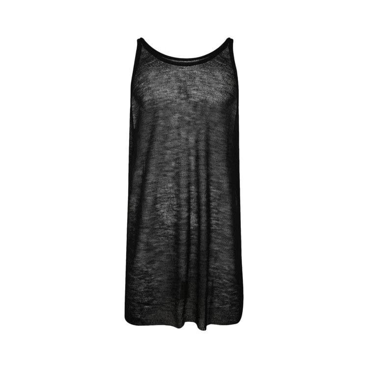 Rick Owens Maglia Tank Black