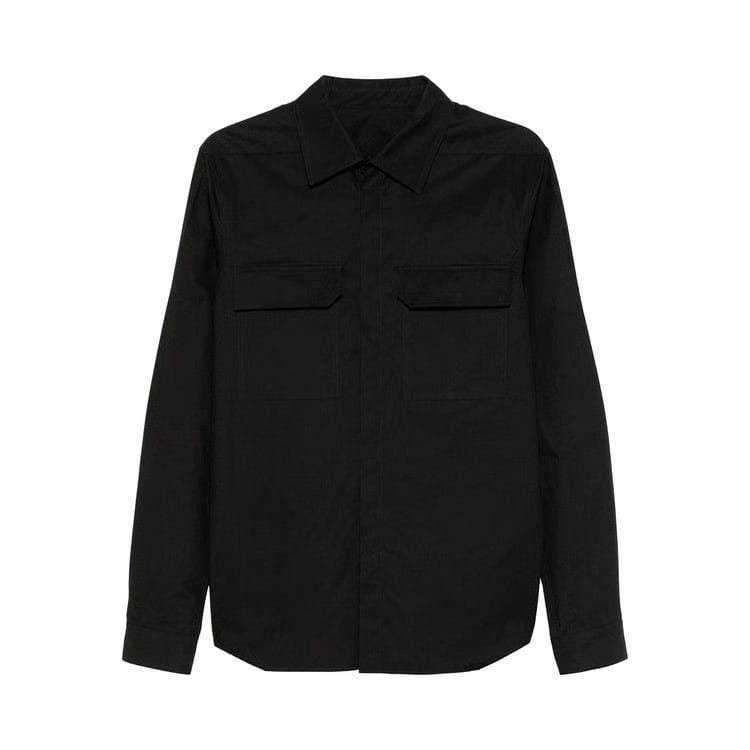 Rick Owens Work Shirt Black