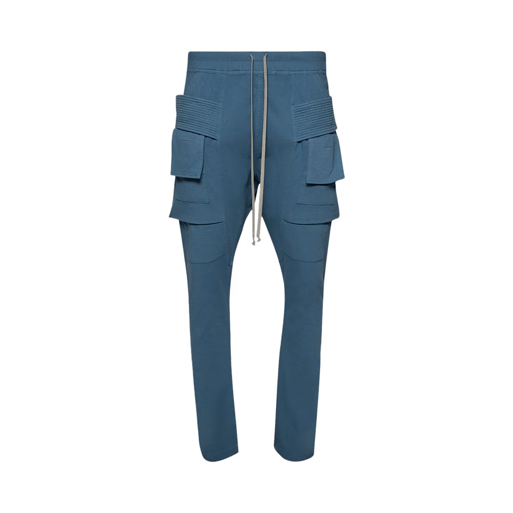 Rick Owens DRKSHDW Creatch Drawstring Cargo Pants Toothpaste
