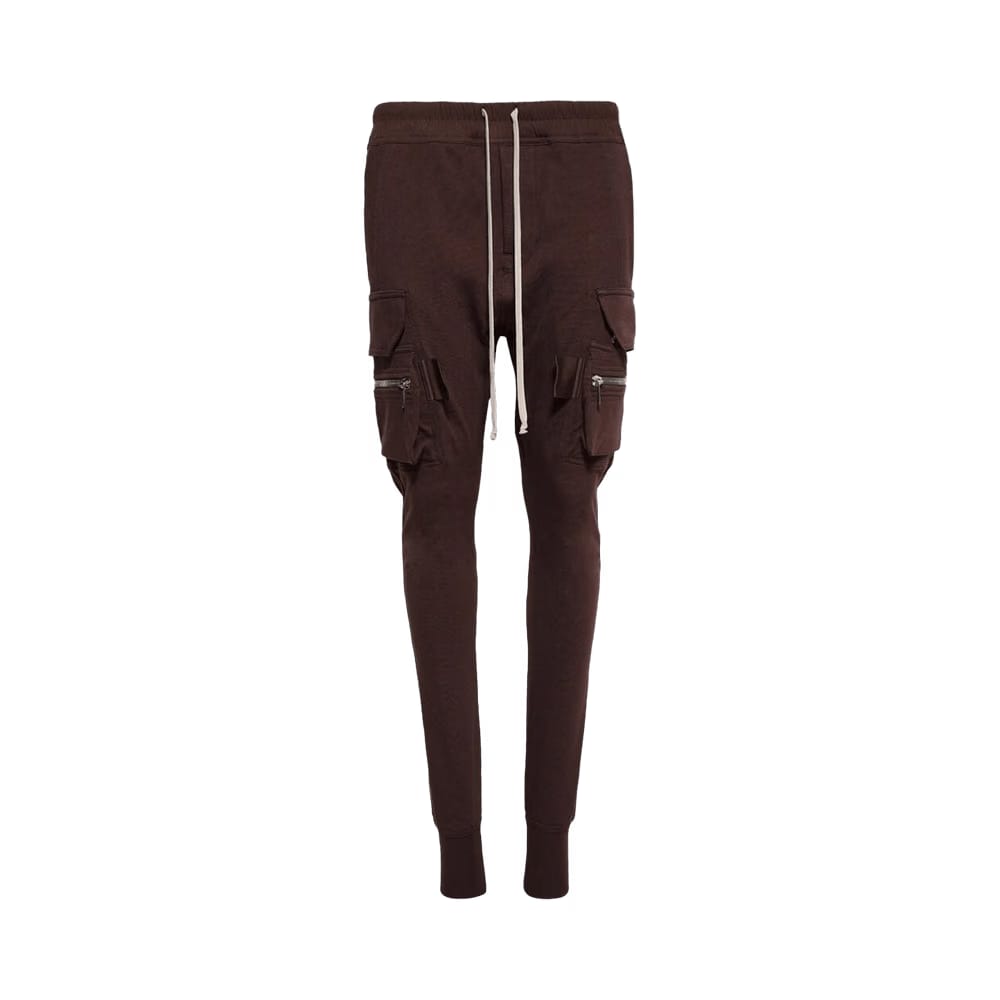 Rick Owens Mastodon Cargo Pants Mahogany