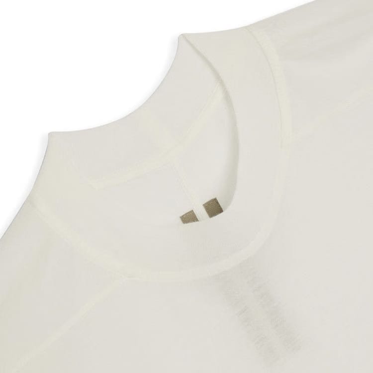 Rick Owens DRKSHDW Cropped Small Level T-Shirt Milk