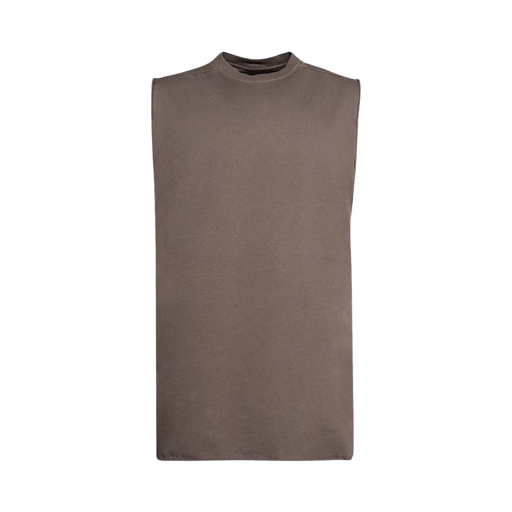 Rick Owens Jumbo Sleeveless T-Shirt Dust
