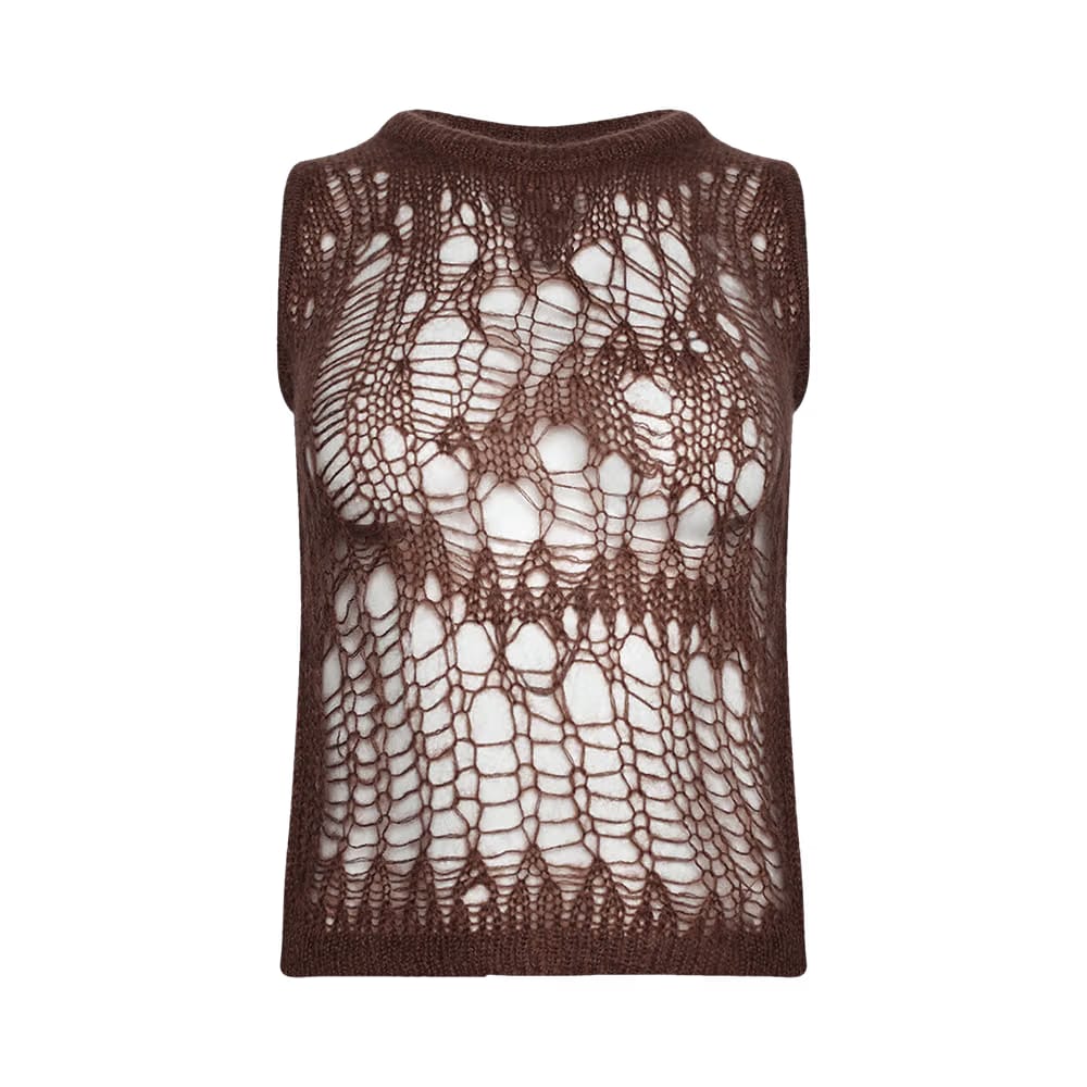 Rick Owens Spider Tank Henna