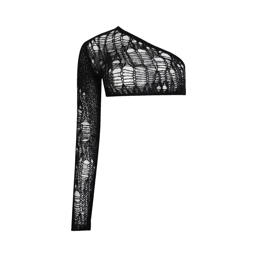 Rick Owens Maglia Ziggy Top Black