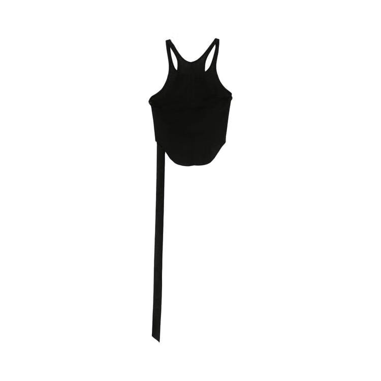 Rick Owens DRKSHDW Cropped Basic Tank Top Black