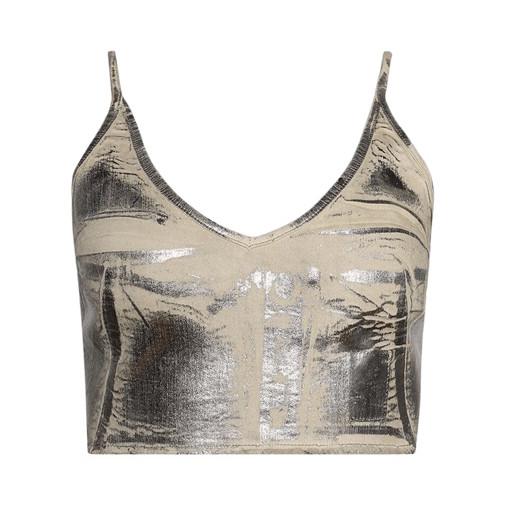 Rick Owens DRKSHDW Denim Top Palladium