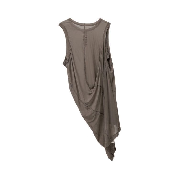 Rick Owens Anthem Tank Top Dust