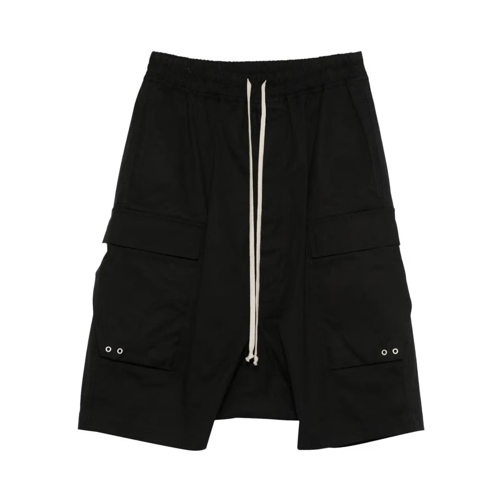 Rick Owens Cargo Pod Shorts Black