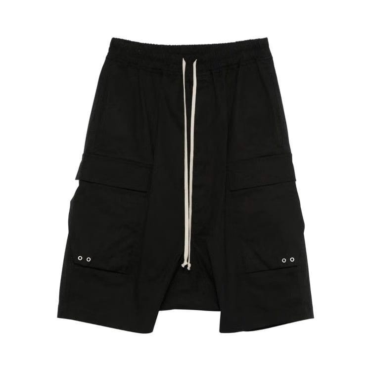 Rick Owens Cargo Pod Shorts Black