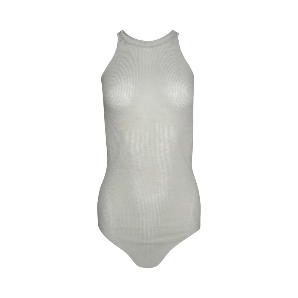 Rick Owens Basic Rib Tank Pearl