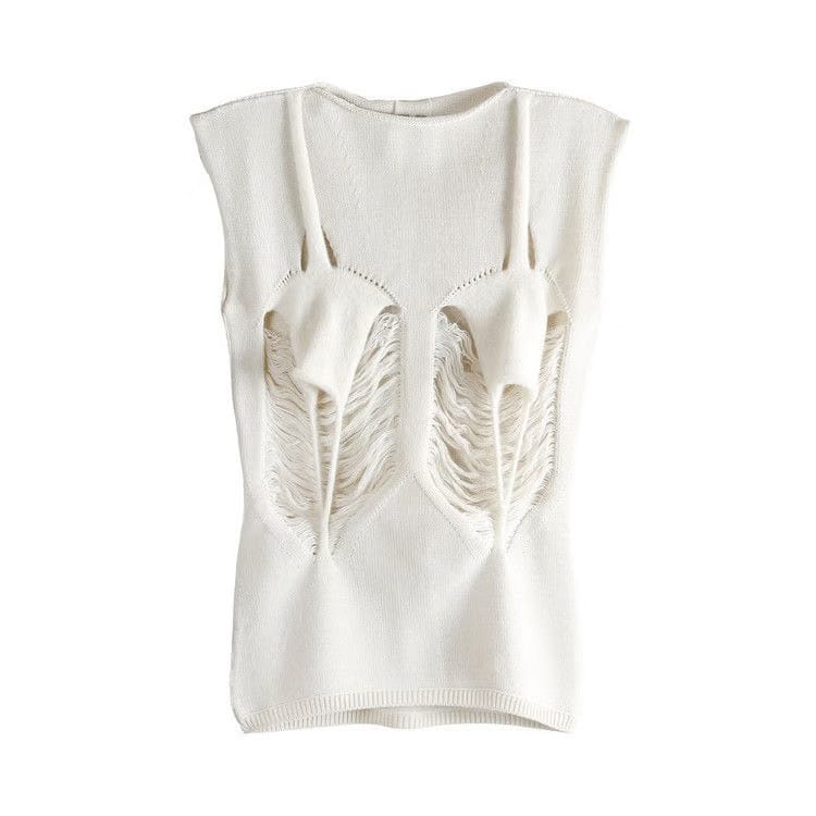Rick Owens Maglia Tanja Top Natural