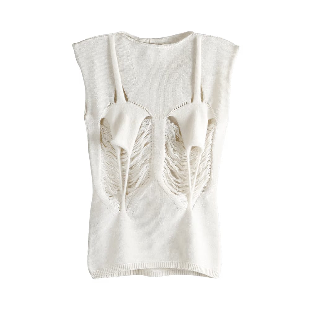Rick Owens Maglia Tanja Top Natural