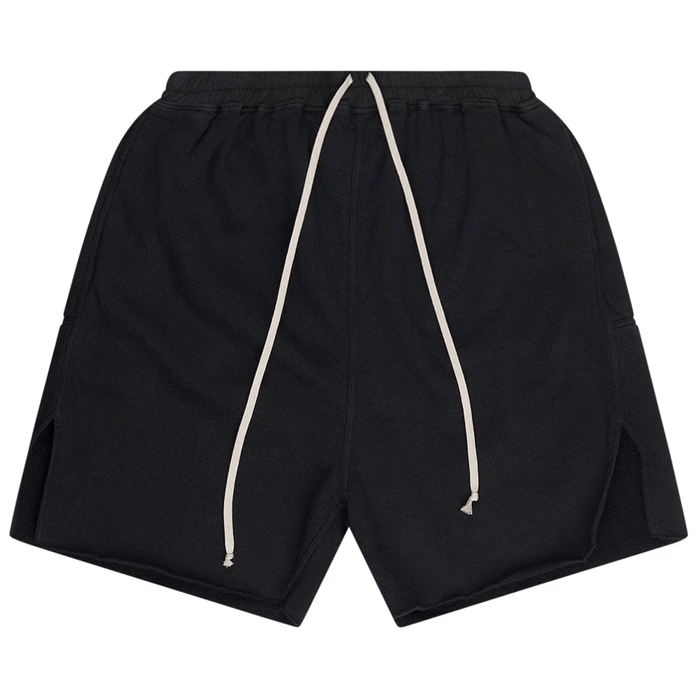 Rick Owens DRKSHDW Long Butt Zipper Boxer Shorts Black