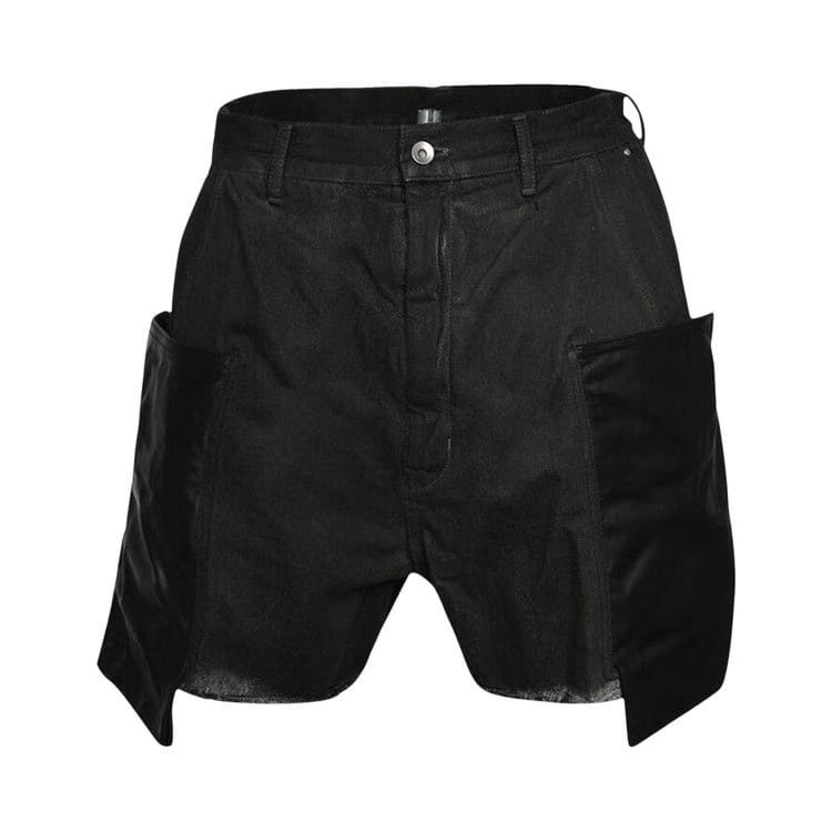 Rick Owens Stefan Cargo Shorts Dark Dust/Black