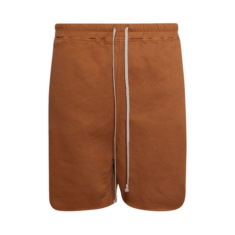 Rick Owens DRKSHDW Long Boxers Butt Zip Shorts Orange