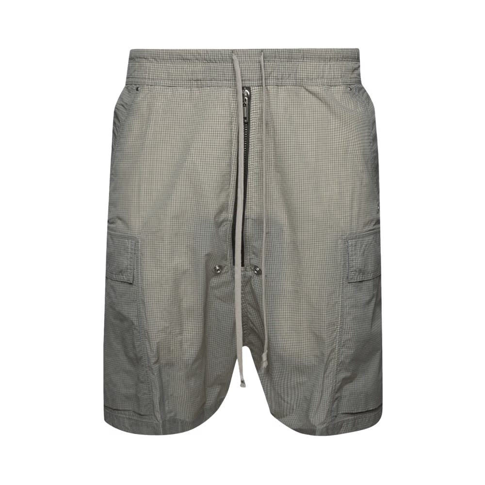 Rick Owens Ripstop Cargo Bela Shorts Pearl