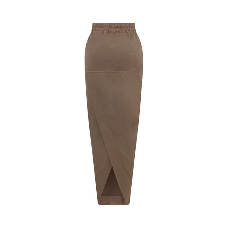 Rick Owens DRKSHDW Jersey Pull On Pillar Skirt Dust