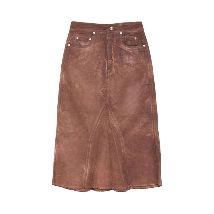 Rick Owens DRKSHDW Godet Skirt Terra
