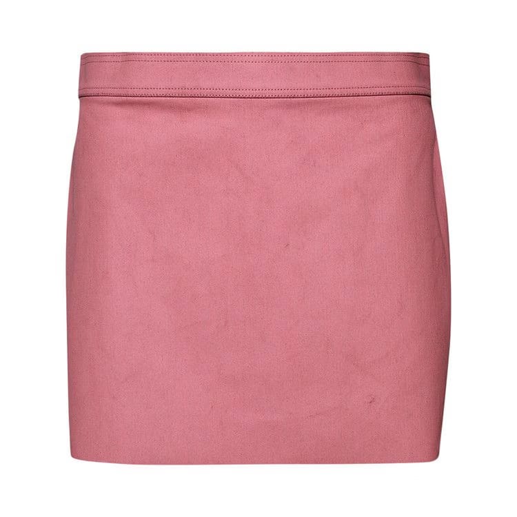 Rick Owens Coated Mini Skirt Thulian