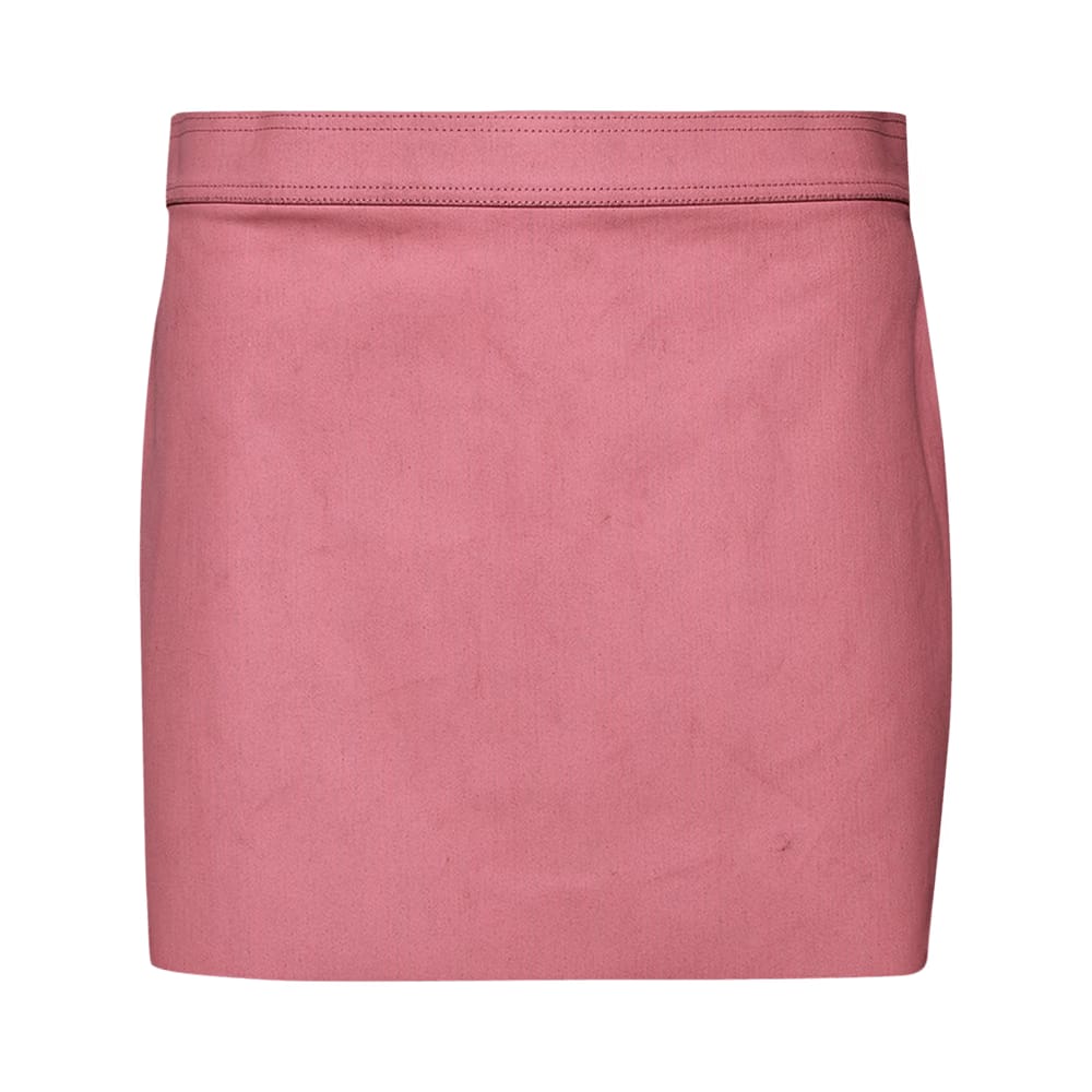 Rick Owens Coated Mini Skirt Thulian
