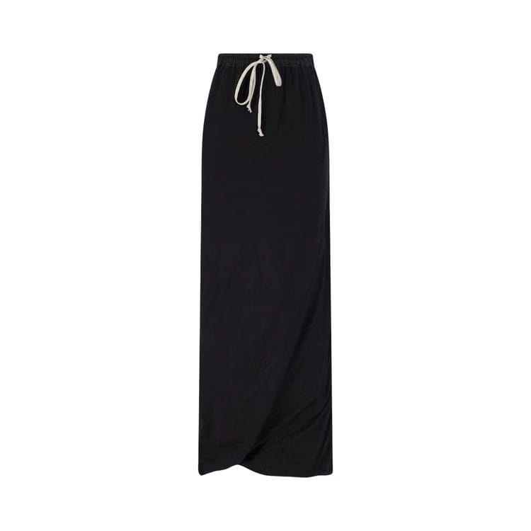 Rick Owens DRKSHDW Jersey Pull On Pillar Skirt Black