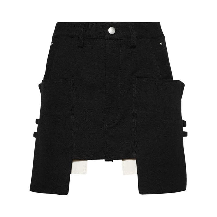 Rick Owens Stefan Mini Skirt Black