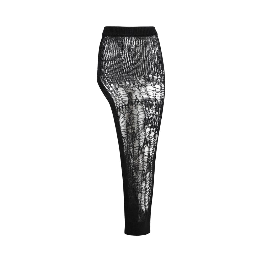 Rick Owens Spider Ziggy Skirt Black