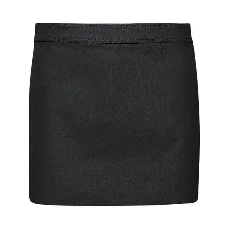 Rick Owens Coated Mini Skirt Black
