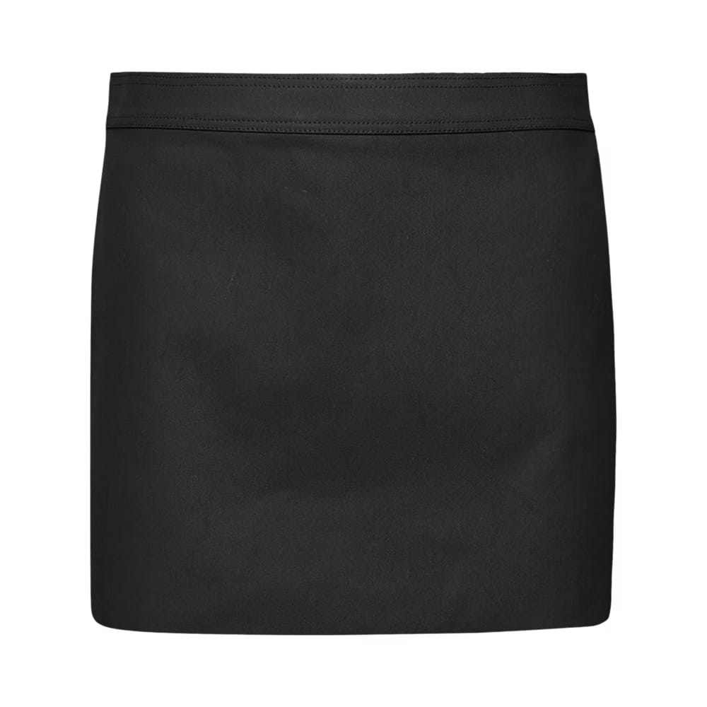 Rick Owens Coated Mini Skirt Black