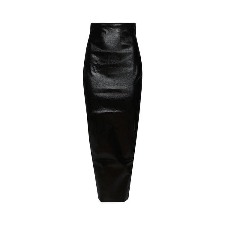 Rick Owens Dirt Pillar Skirt Black