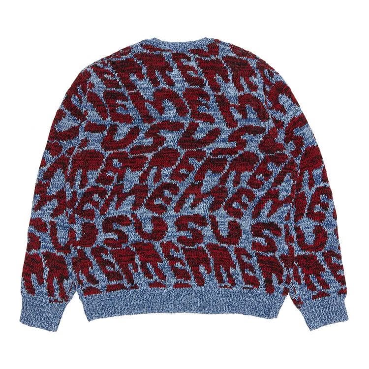 Supreme Stacked Sweater Blue