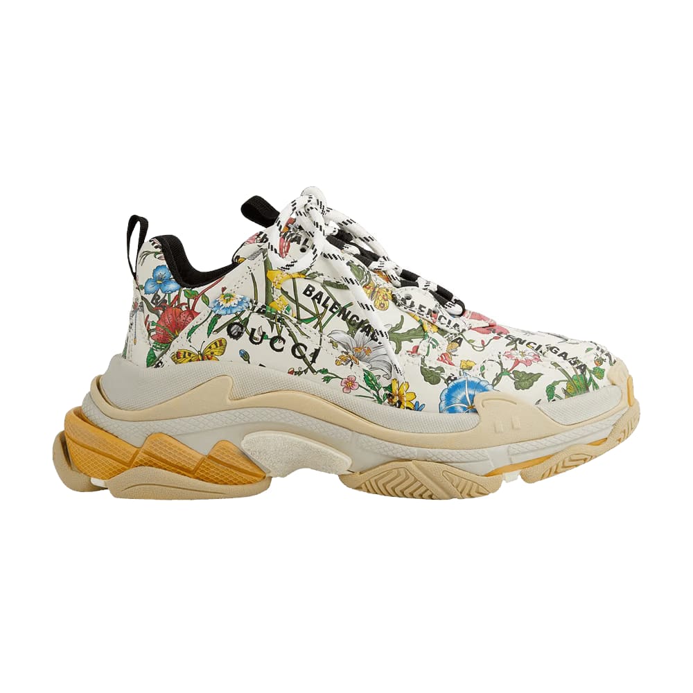 Gucci x Balenciaga Wmns Triple S Sneaker 'The Hacker Project - Floral'