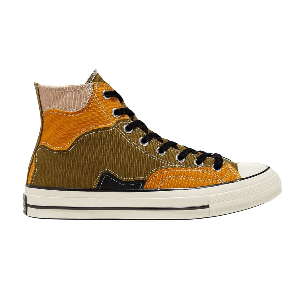 Converse Chuck 70 High Hacked Archive - Dark Moss Black