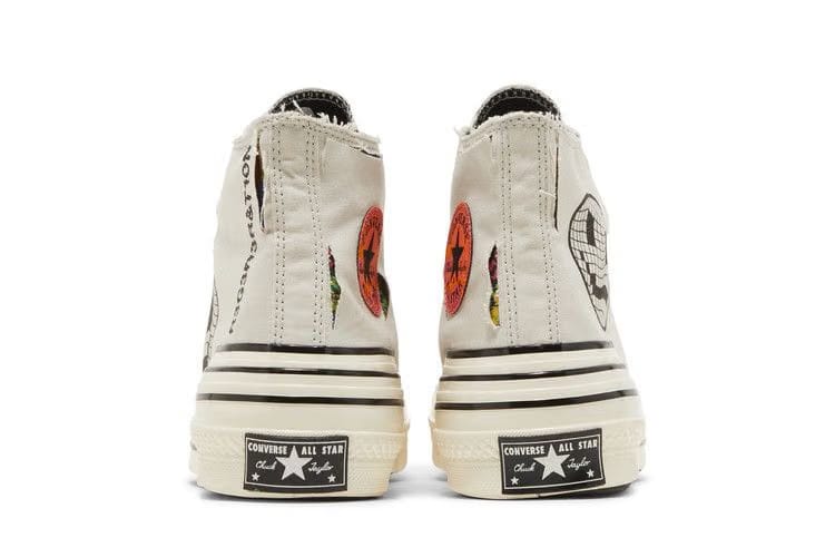 Converse Chuck 70 Hacked Heel High Tear Away - Light Bone