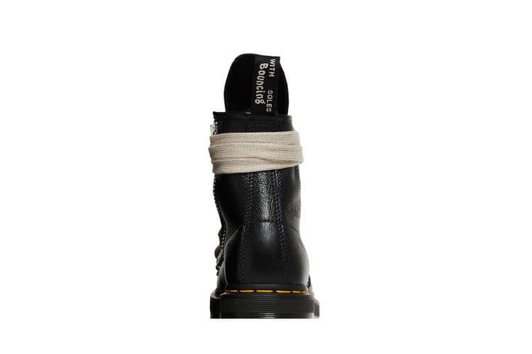 Rick Owens x Dr. Martens 1460 Quad Sole Pentagram Jumbo Lace Boot Black