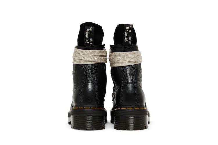 Rick Owens x Dr. Martens 1460 Quad Sole Pentagram Jumbo Lace Boot Black