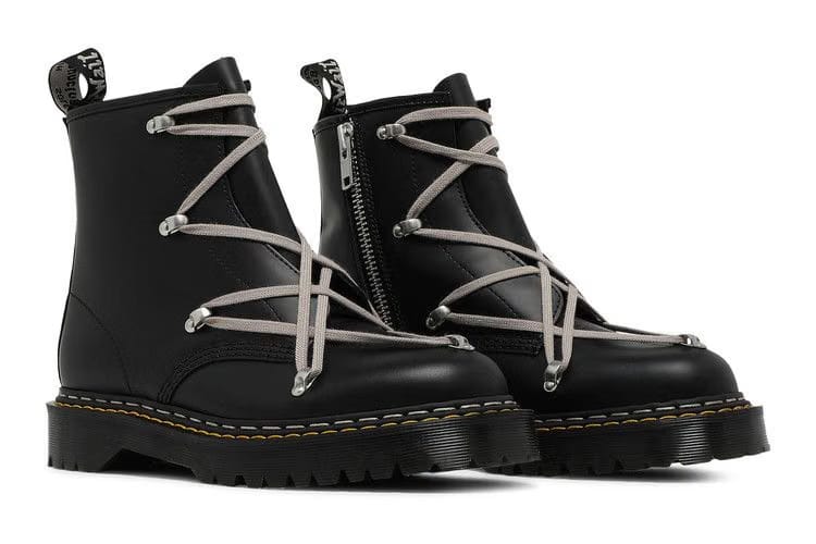 Dr. Martens Rick Owens x 1460 Bex Leather Boot Black