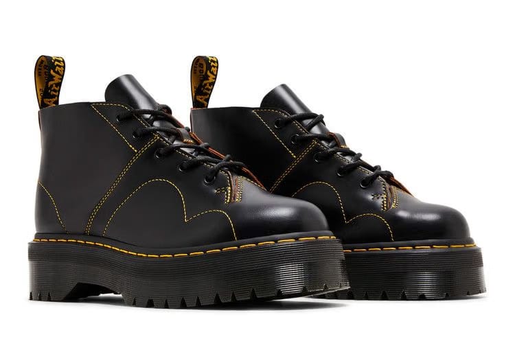 Dr. Martens Church Platform Monkey Boot Black