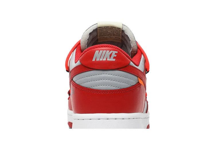 Off White x Dunk Low University Red