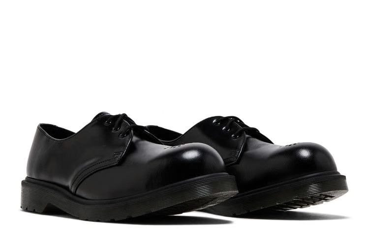 Dr. Martens 1461 Leather Steel Toe Black