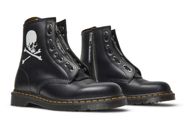Mastermind World x Dr. Martens 1460 Leather Boots Black Skull